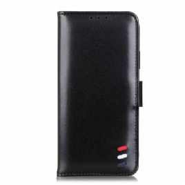 Folio Deksel Til Xiaomi Mi 11 Lite 5G NE / Mi 11 Lite 4G / 5G Trefarget Skinneffekt