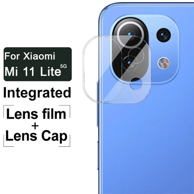 Fullt Herdet Glass Beskyttelsesobjektiv For Xiaomi 11 Lite 5G Ne/Mi 11 Lite 4G/5G