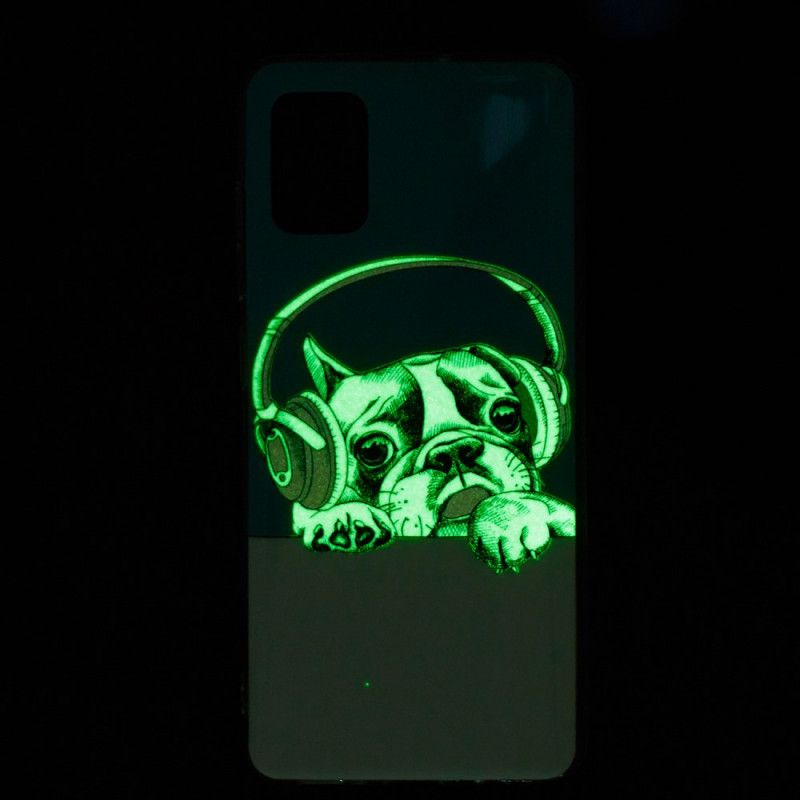 Mobildeksel Til Xiaomi Mi 11 Lite 5G NE / Mi 11 Lite 4G / 5G Fluorescerende Hund