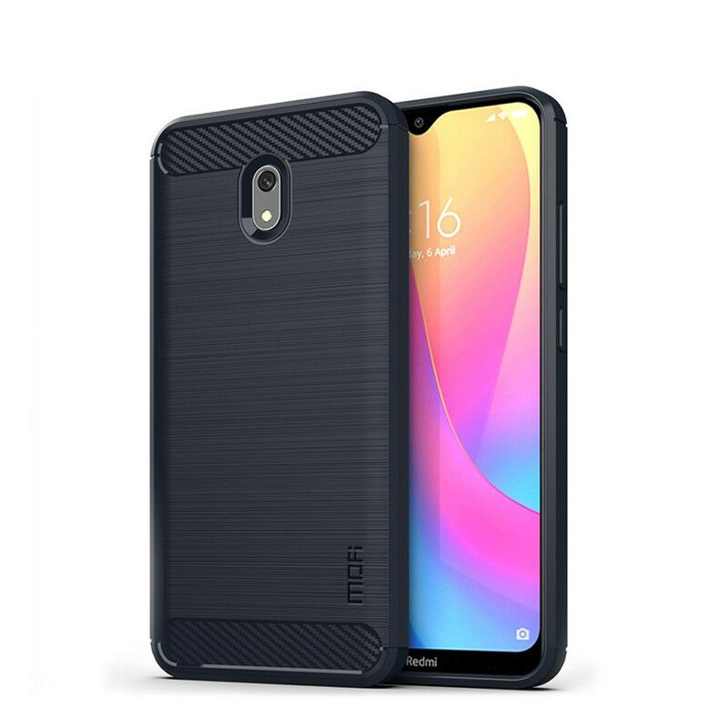 Deksel Til Xiaomi Redmi 8A Mofi Børstet Karbonfiber