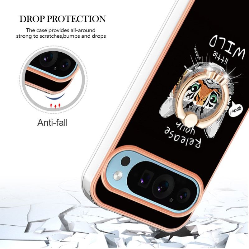 Deksel Google Pixel 9 Pro Xl Cat / Tiger Support Ring