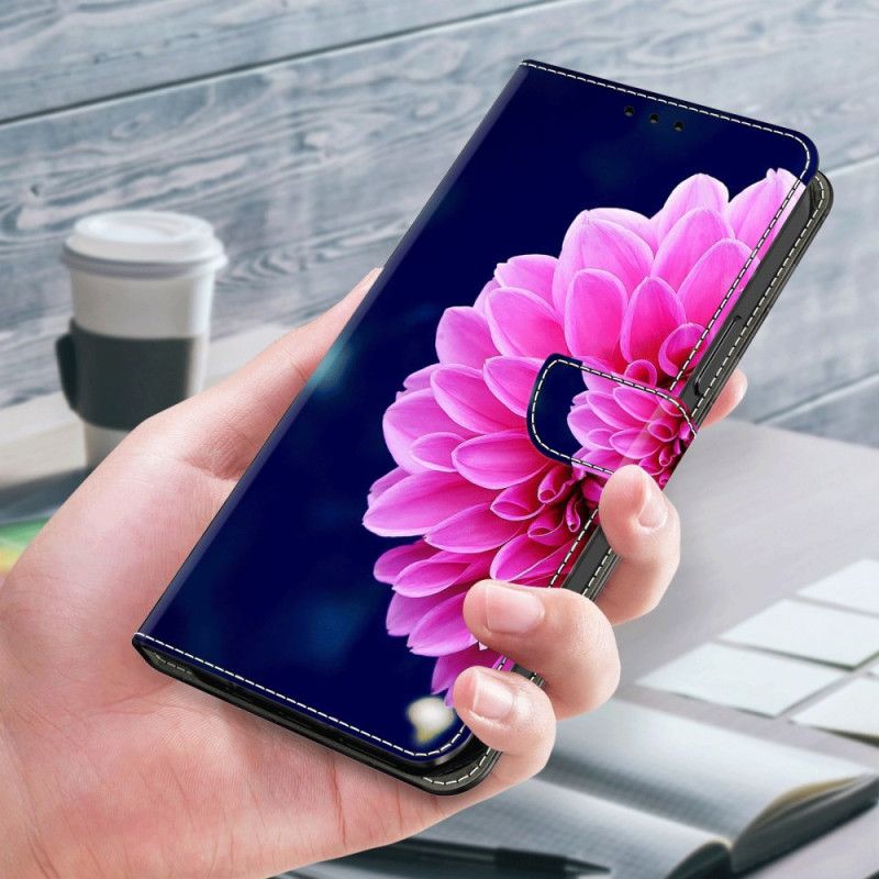 Folio Deksel Google Pixel 9 Pro Xl Rosa Blomst