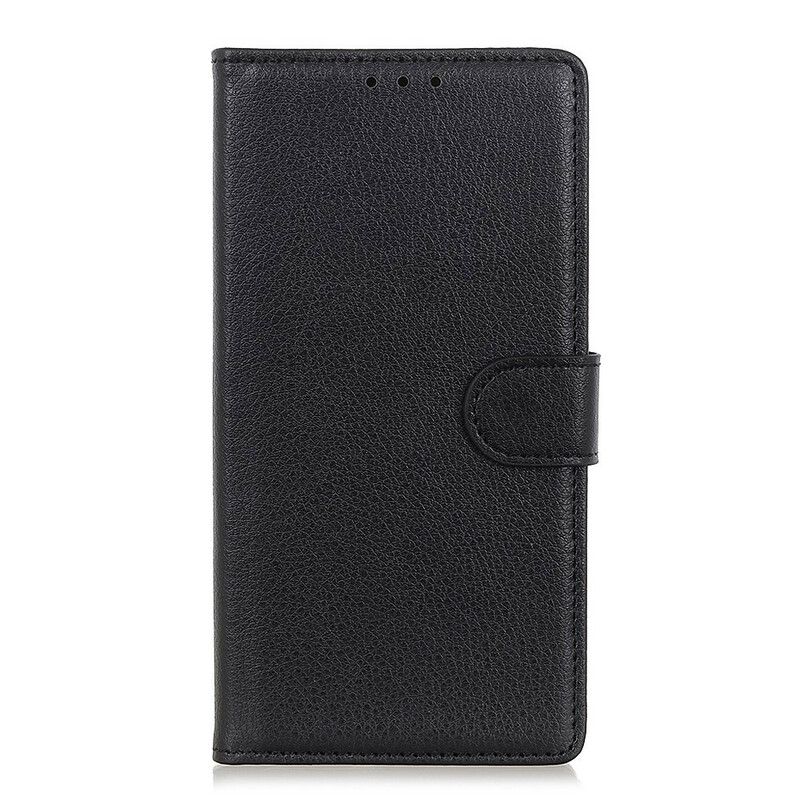 Folio Deksel Til Oppo A53 / A53s Faux Leather Litchi