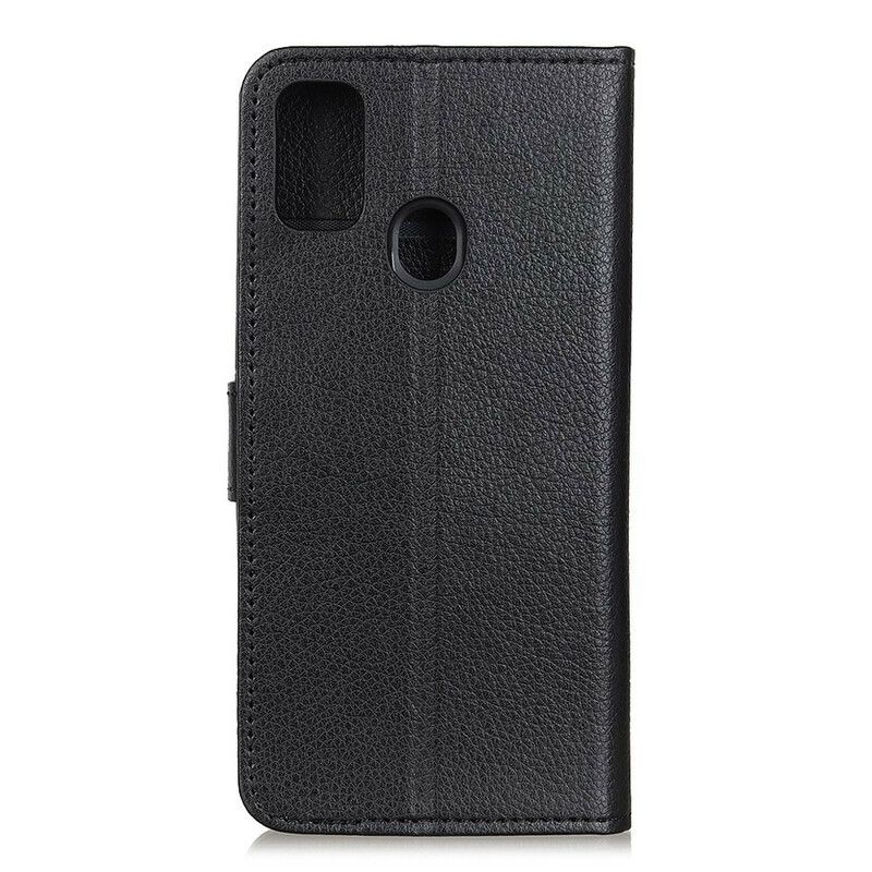 Folio Deksel Til Oppo A53 / A53s Faux Leather Litchi