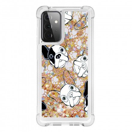 Deksel Til Samsung Galaxy A72 4G / 5G Mr Glitter Dog