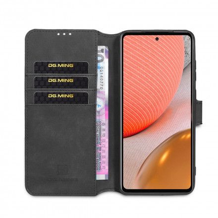 Folio Deksel Til Samsung Galaxy A72 4G / 5G Dg.ming Retro