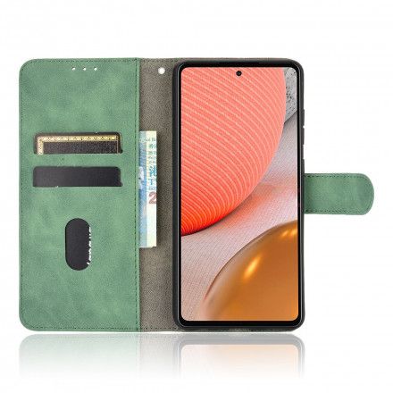 Folio Deksel Til Samsung Galaxy A72 4G / 5G Skin-touch