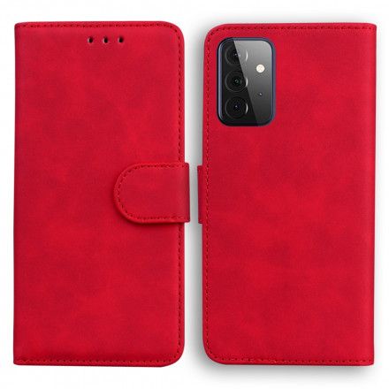 Folio Deksel Til Samsung Galaxy A72 4G / 5G Vintage Couture Skinnstil