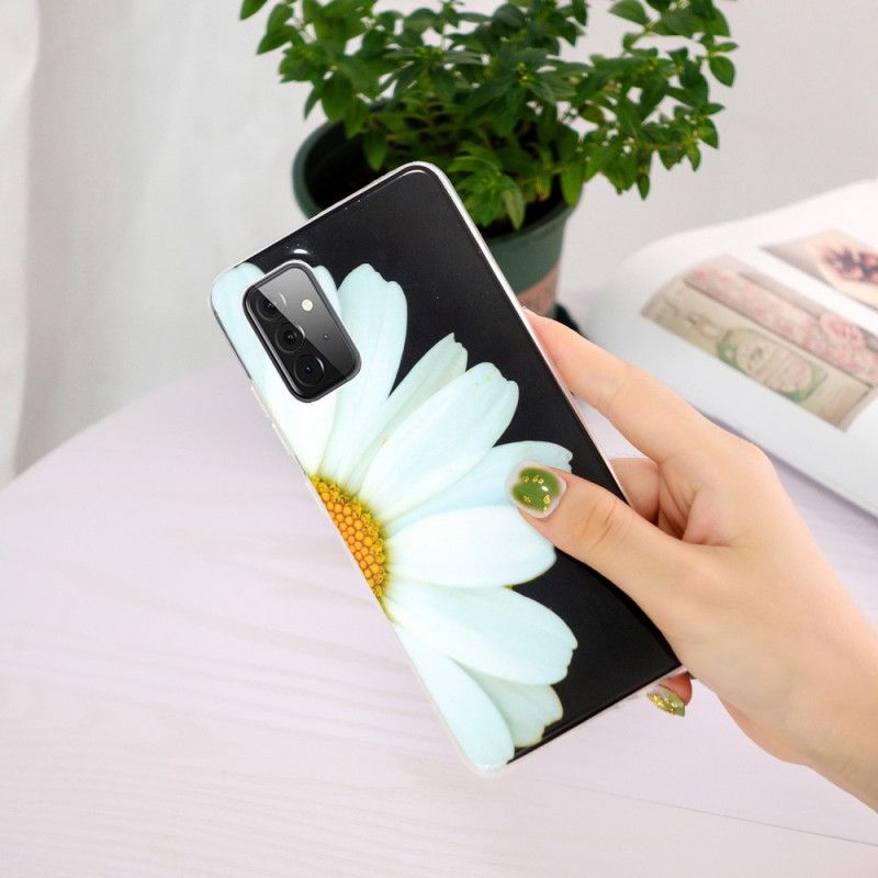 Mobildeksel Til Samsung Galaxy A72 4G / 5G Fluorescerende Blomsterserie