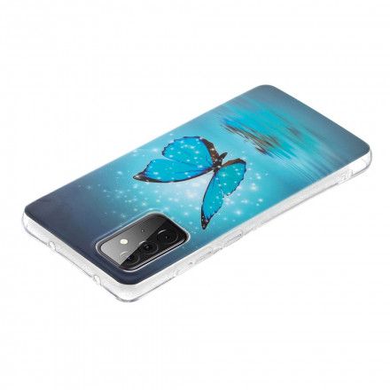 Mobildeksel Til Samsung Galaxy A72 4G / 5G Fluorescerende Sommerfuglserie