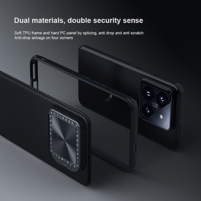 Deksel Til Xiaomi 14 Pro Camshield Prop Series Nillkin