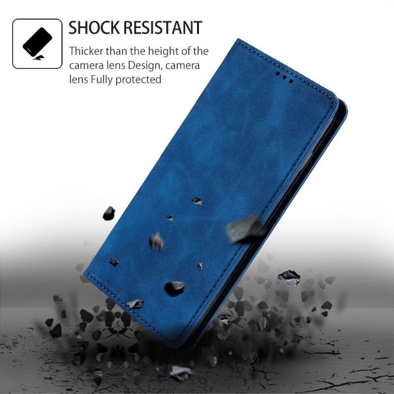 Folio Deksel Xiaomi 14 Pro Semsket Skinneffekt