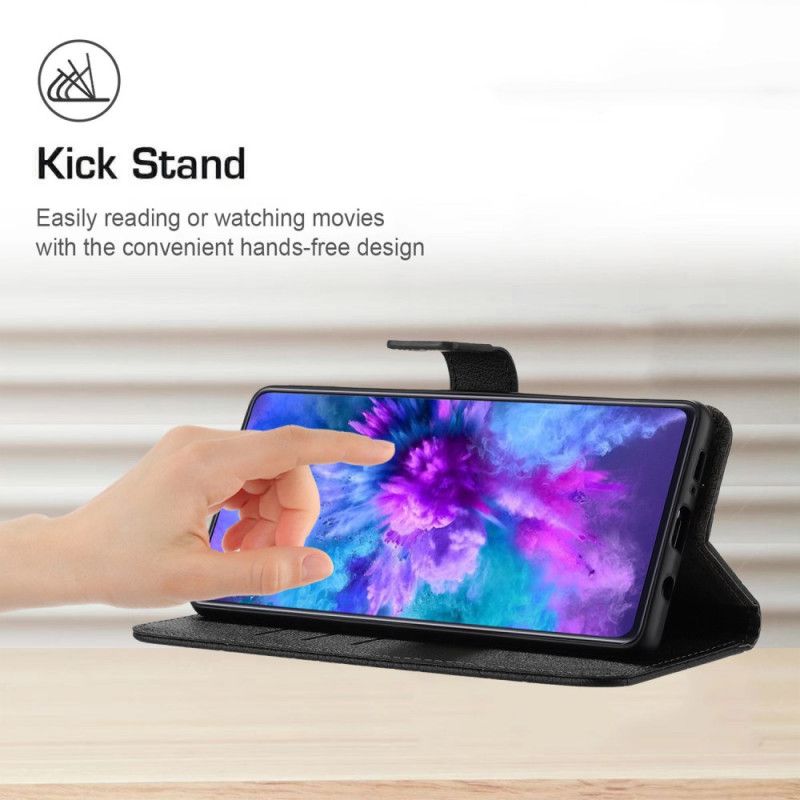 Folio Deksel Xiaomi 14 Pro Strappy Diamond-mønster