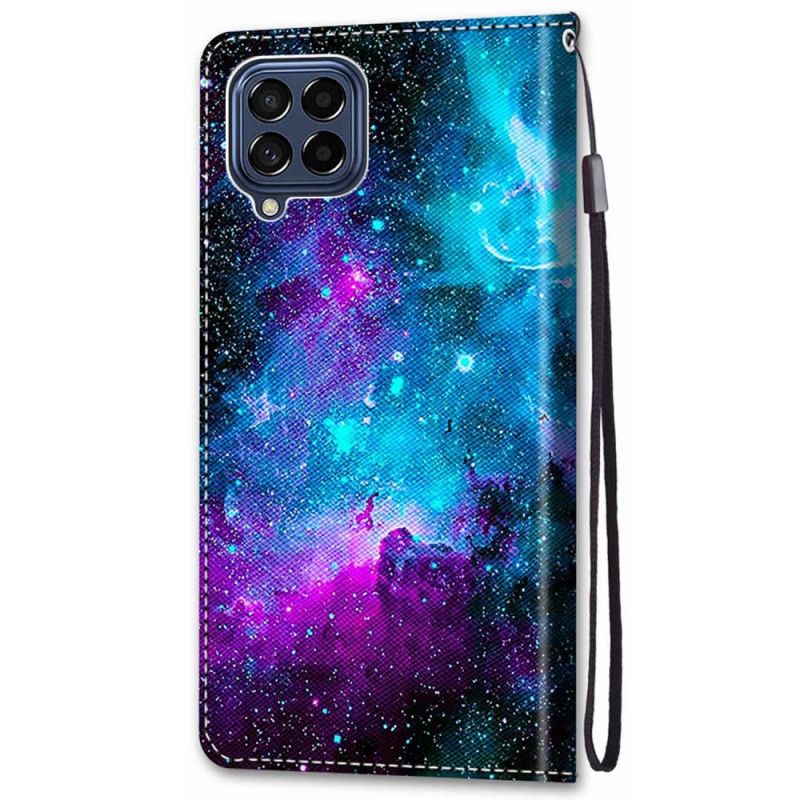 Folio Deksel Til Samsung Galaxy M53 5G Kosmisk Himmel