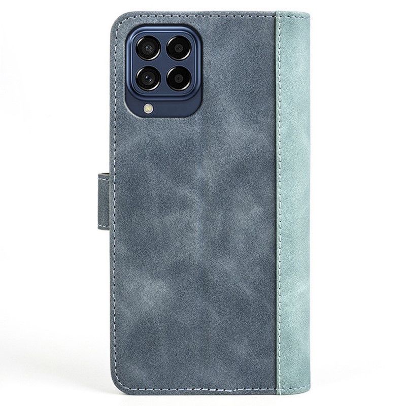 Lærdeksel Til Samsung Galaxy M53 5G Wave Leather Style