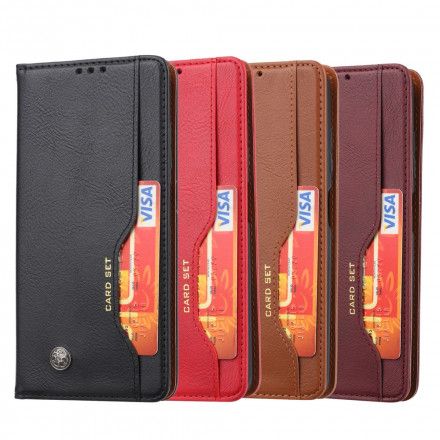 Beskyttelse Deksel Til Poco X3 / X3 Pro / X3 NFC Folio Deksel Kortholder I Kunstskinn