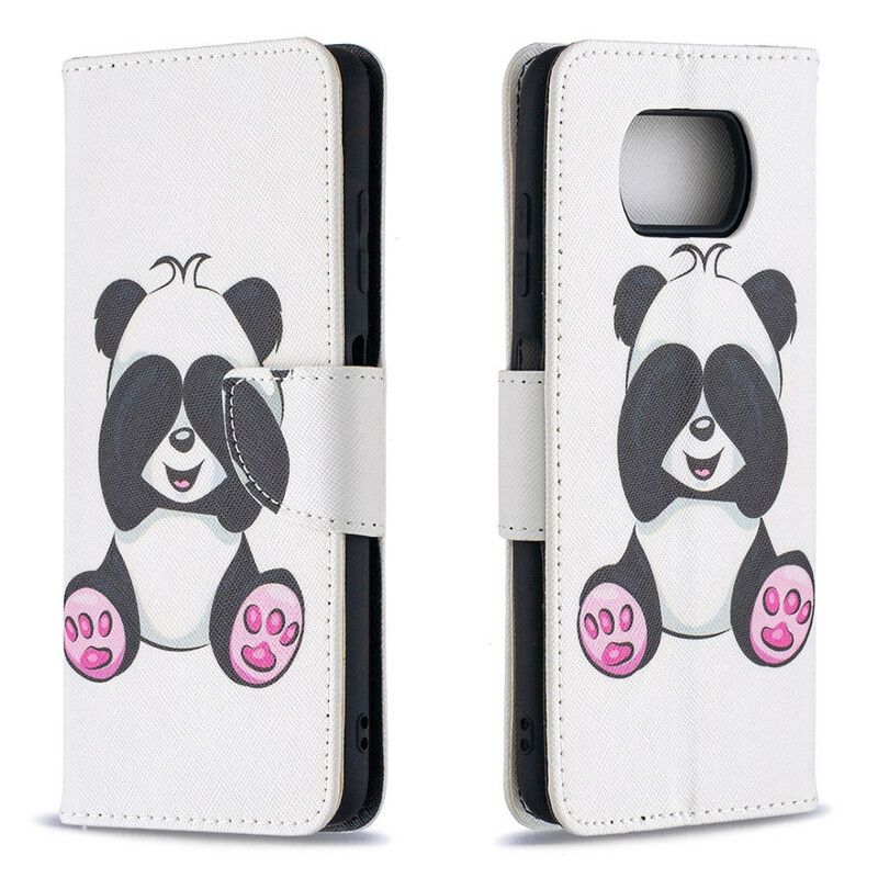 Folio Deksel Til Poco X3 / X3 Pro / X3 NFC Panda Moro