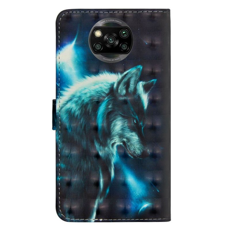 Lærdeksel Til Poco X3 / X3 Pro / X3 NFC Majestic Wolf