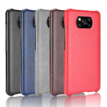 Mobildeksel Til Poco X3 / X3 Pro / X3 NFC Performance Litchi Leather Effect