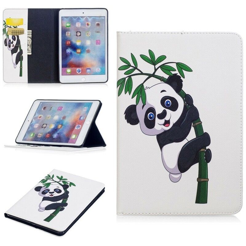 Lærdeksel Til iPad Mini 4 Panda På Bambus