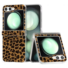 Deksel Samsung Galaxy Z Flip 6 Leopardstil Beskyttelse Deksel