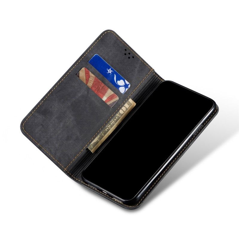 Beskyttelse Deksel Til Xiaomi Redmi Note 11 Pro Plus 5G Folio Deksel Denimduk