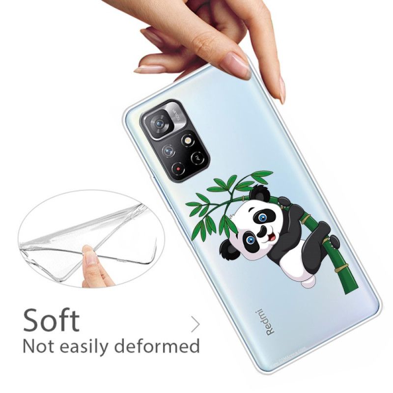 Deksel Til Xiaomi Redmi Note 11 Pro Plus 5G Panda På Bambus