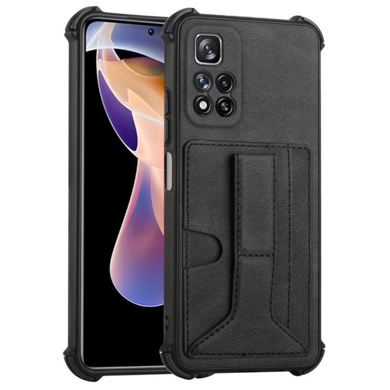 Deksel Til Xiaomi Redmi Note 11 Pro Plus 5G Skinnholder Og Kortholder