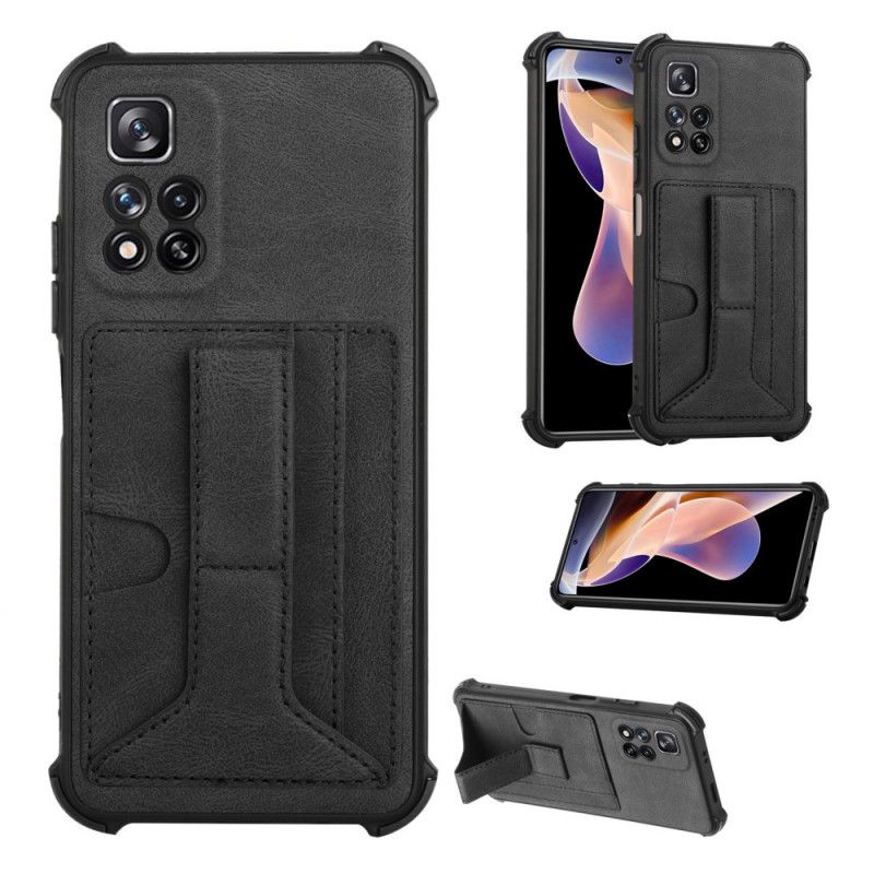 Deksel Til Xiaomi Redmi Note 11 Pro Plus 5G Skinnholder Og Kortholder