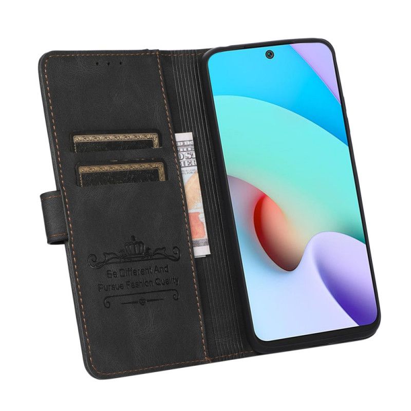 Folio Deksel Til Xiaomi Redmi Note 11 Pro Plus 5G Fremre Kortholder