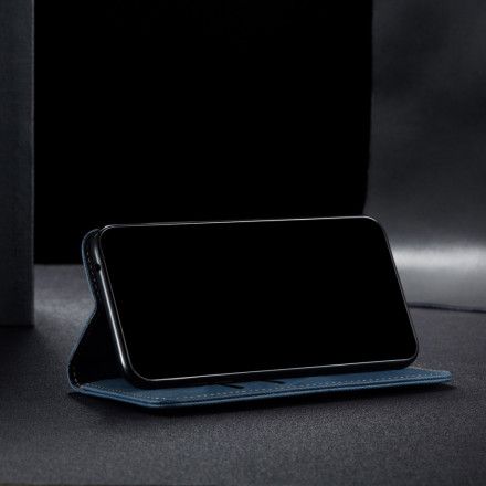 Beskyttelse Deksel Til OnePlus 9 Pro Folio Deksel Jansimitasjon I Skinntekstur