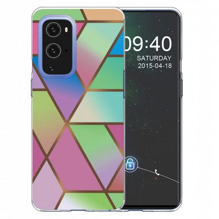 Deksel Til OnePlus 9 Pro Geometrisk Marmor