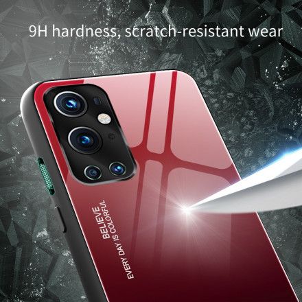 Deksel Til OnePlus 9 Pro Vær Deg Selv Herdet Glass