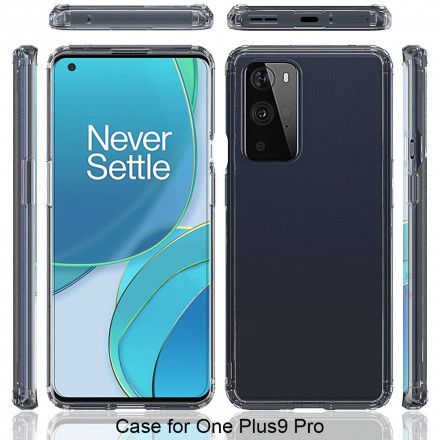 Mobildeksel Til OnePlus 9 Pro Transparent Hybrid Design