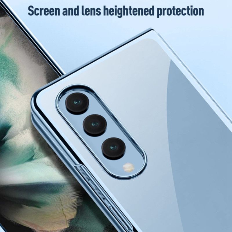 Deksel Til Samsung Galaxy Z Fold 4 Diskret Metallisk