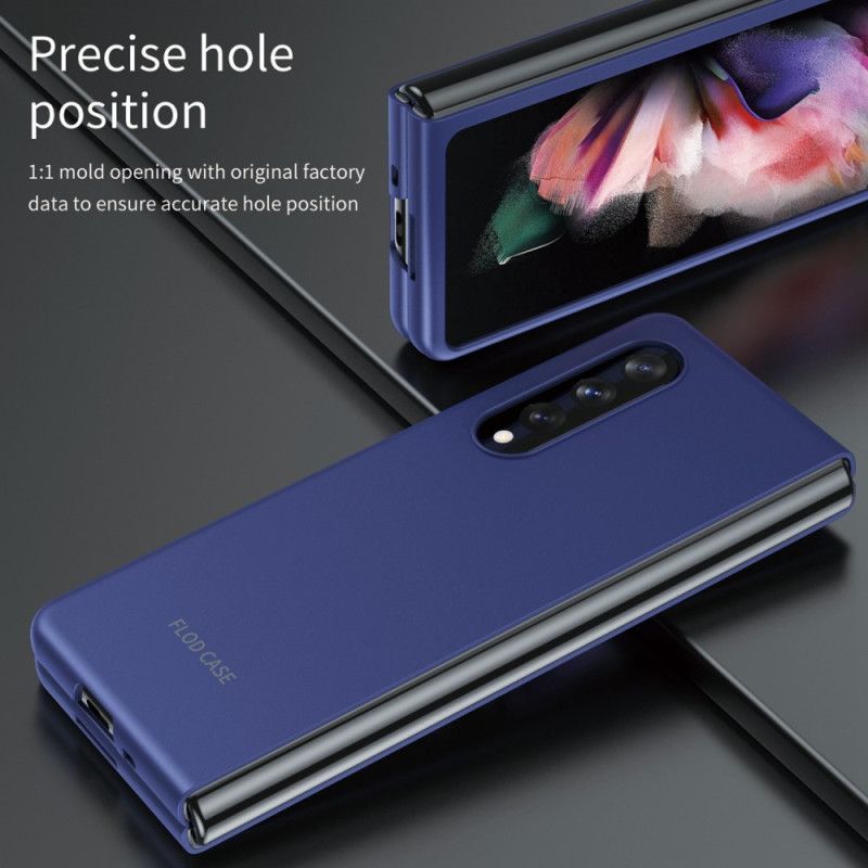 Deksel Til Samsung Galaxy Z Fold 4 Flod-etui Metallisk