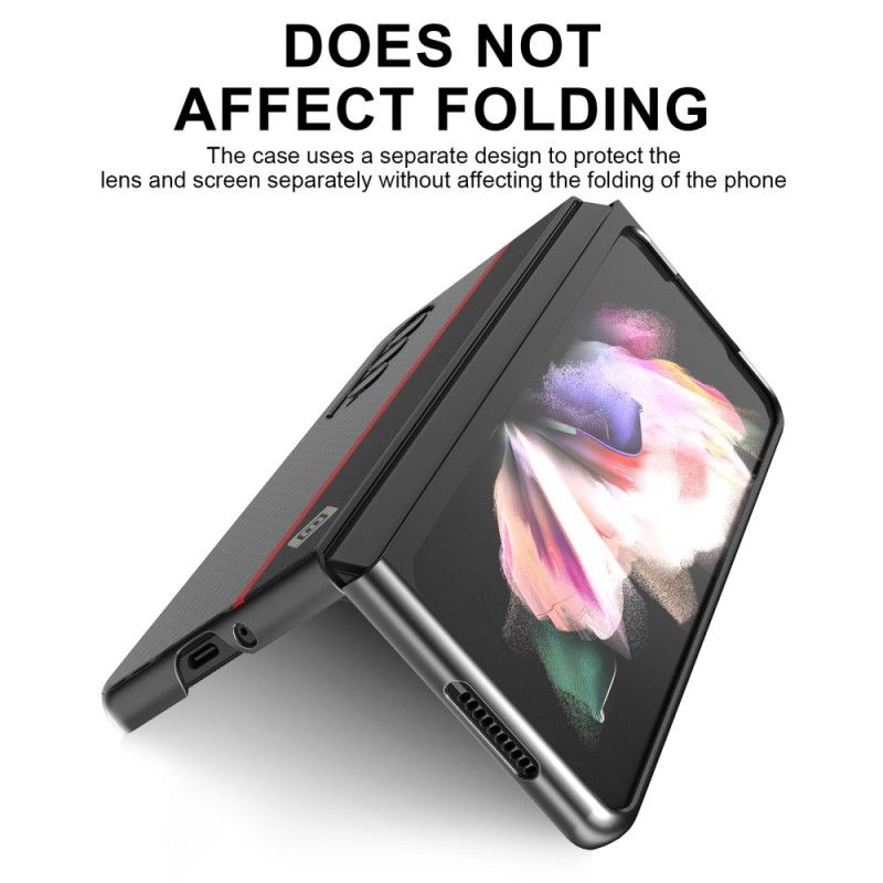 Deksel Til Samsung Galaxy Z Fold 4 Karbonfiberlinje Lc. Imeeke