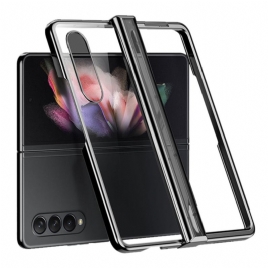 Deksel Til Samsung Galaxy Z Fold 4 Klart Metallhengslet