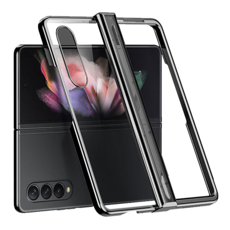 Deksel Til Samsung Galaxy Z Fold 4 Klart Metallhengslet