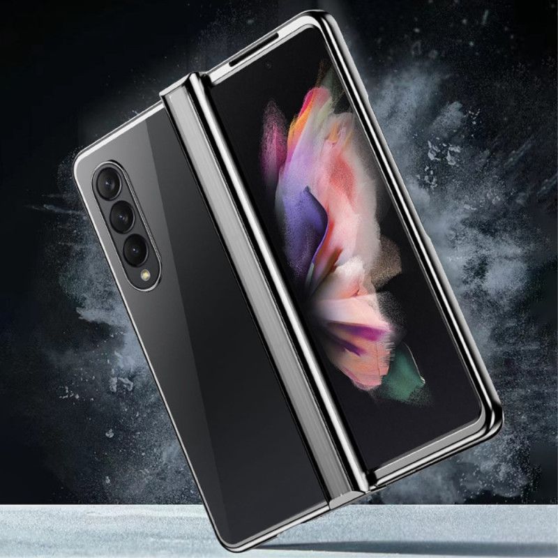 Deksel Til Samsung Galaxy Z Fold 4 Klart Metallhengslet