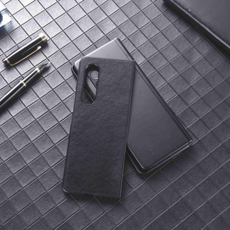 Deksel Til Samsung Galaxy Z Fold 4 Nylon Tekstur Kunstskinn