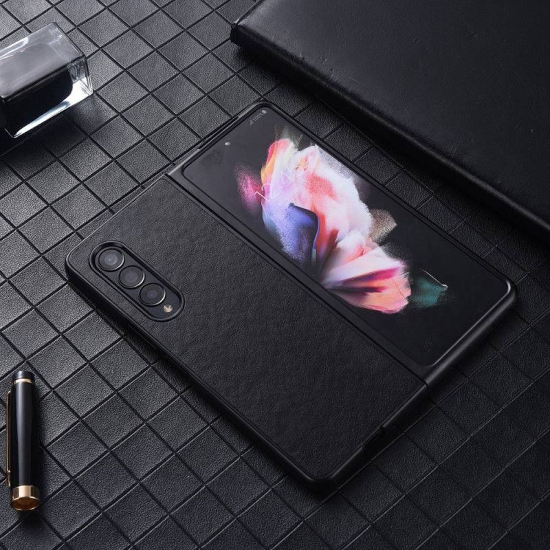 Deksel Til Samsung Galaxy Z Fold 4 Nylon Tekstur Kunstskinn