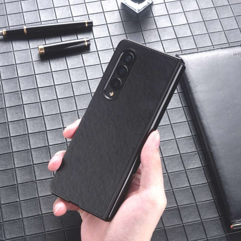 Deksel Til Samsung Galaxy Z Fold 4 Nylon Tekstur Kunstskinn