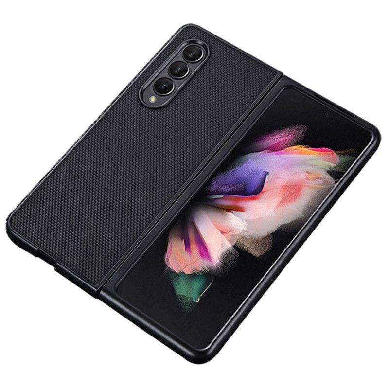 Deksel Til Samsung Galaxy Z Fold 4 Resistent Kunstskinnbedrift