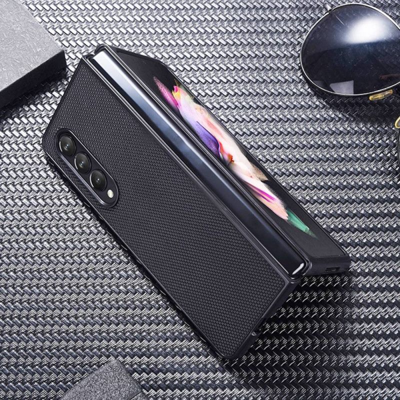 Deksel Til Samsung Galaxy Z Fold 4 Resistent Kunstskinnbedrift