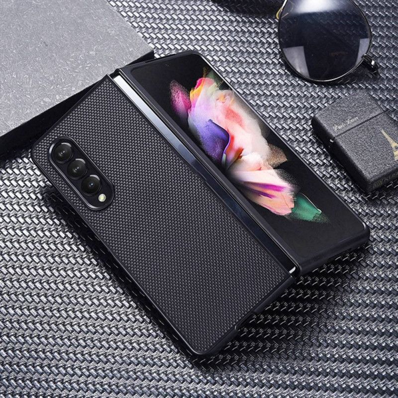 Deksel Til Samsung Galaxy Z Fold 4 Resistent Kunstskinnbedrift