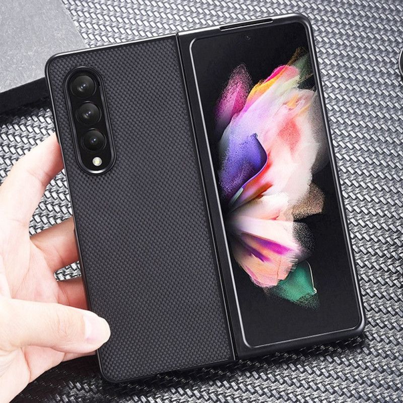 Deksel Til Samsung Galaxy Z Fold 4 Resistent Kunstskinnbedrift