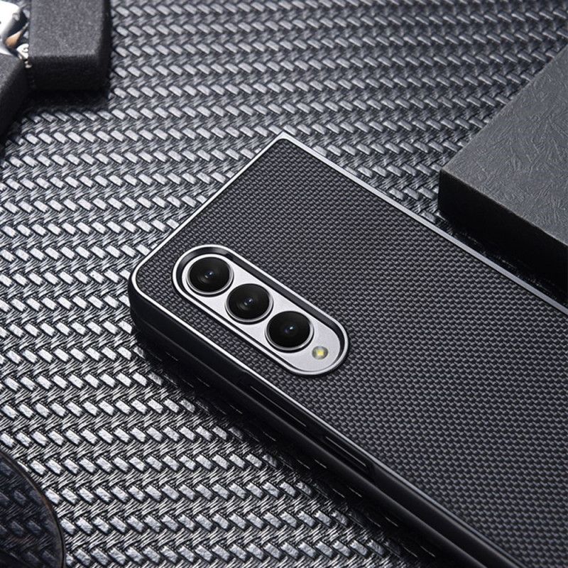 Deksel Til Samsung Galaxy Z Fold 4 Resistent Kunstskinnbedrift