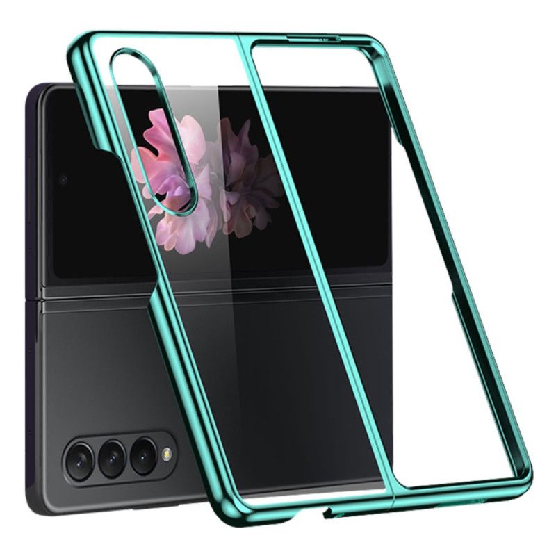 Deksel Til Samsung Galaxy Z Fold 4 Transparent Metallisk