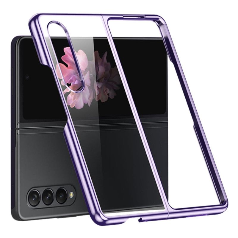 Deksel Til Samsung Galaxy Z Fold 4 Transparent Metallisk